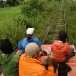 Tren del bambú en Camboya